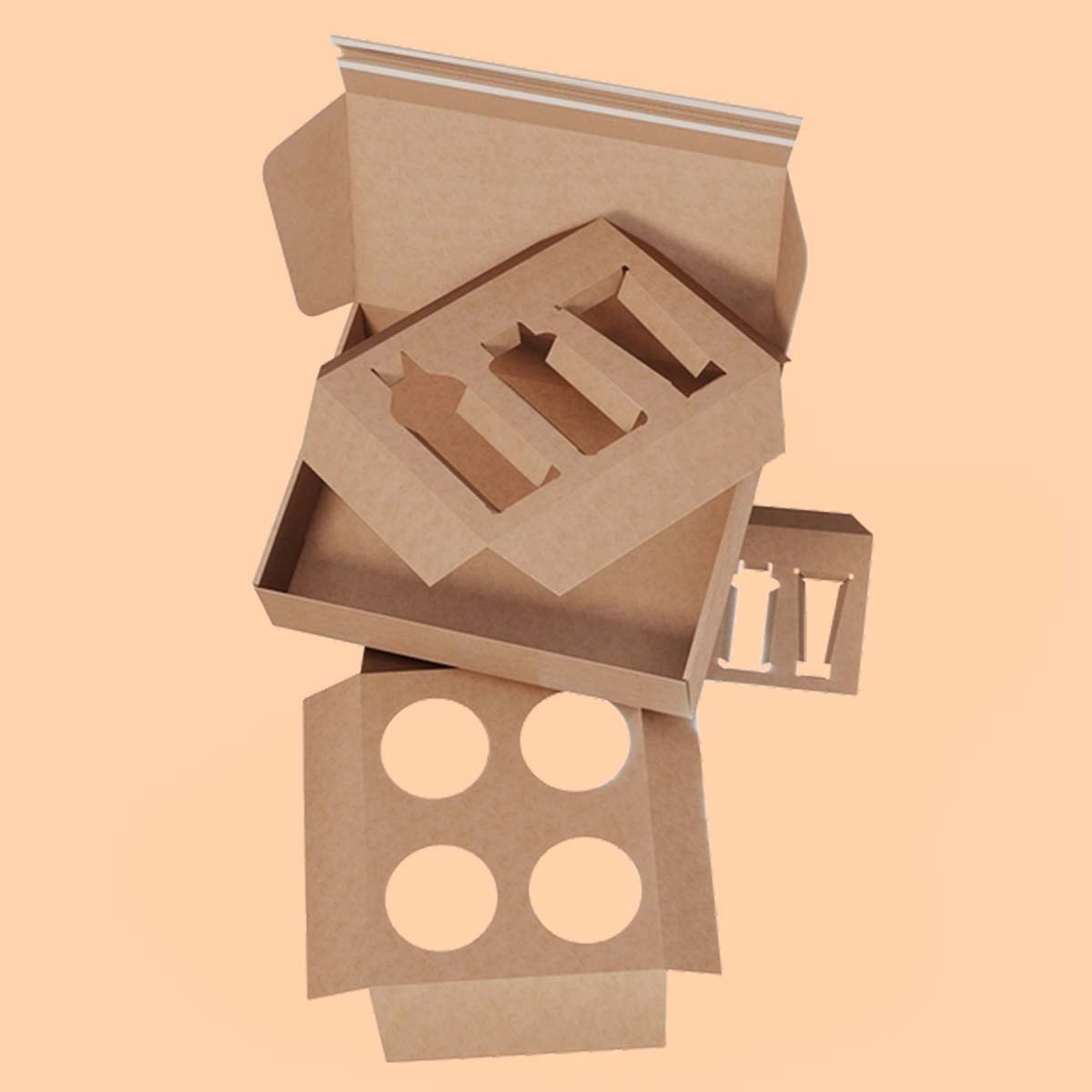 Custom Paperboard Inserts Packaging